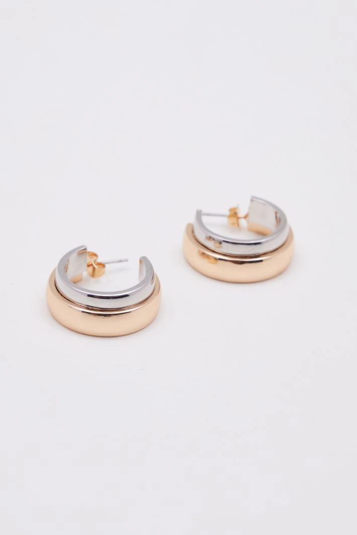 Rounded earrings - GOLD