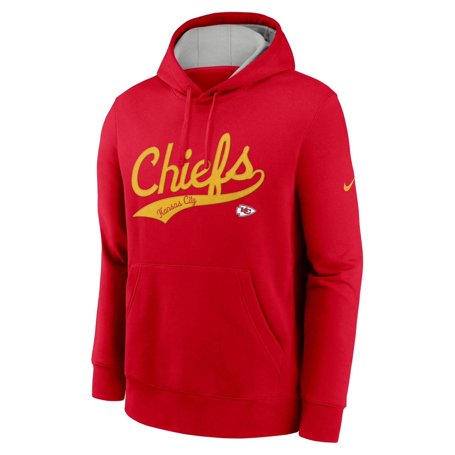 Kansas City Chiefs Rewind Script Nike Club NFL Hoodie Red