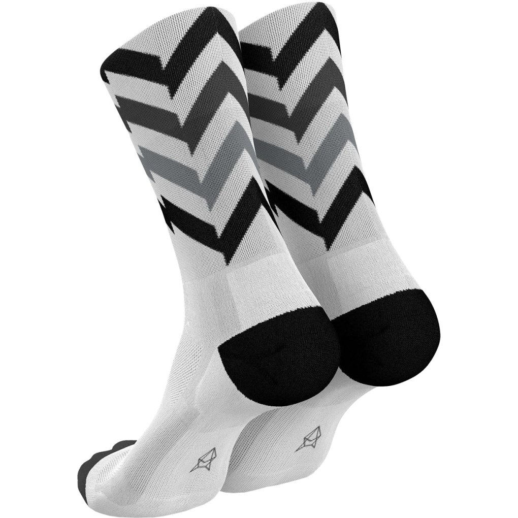 INCYLENCE Ultralight Waves Socks - White