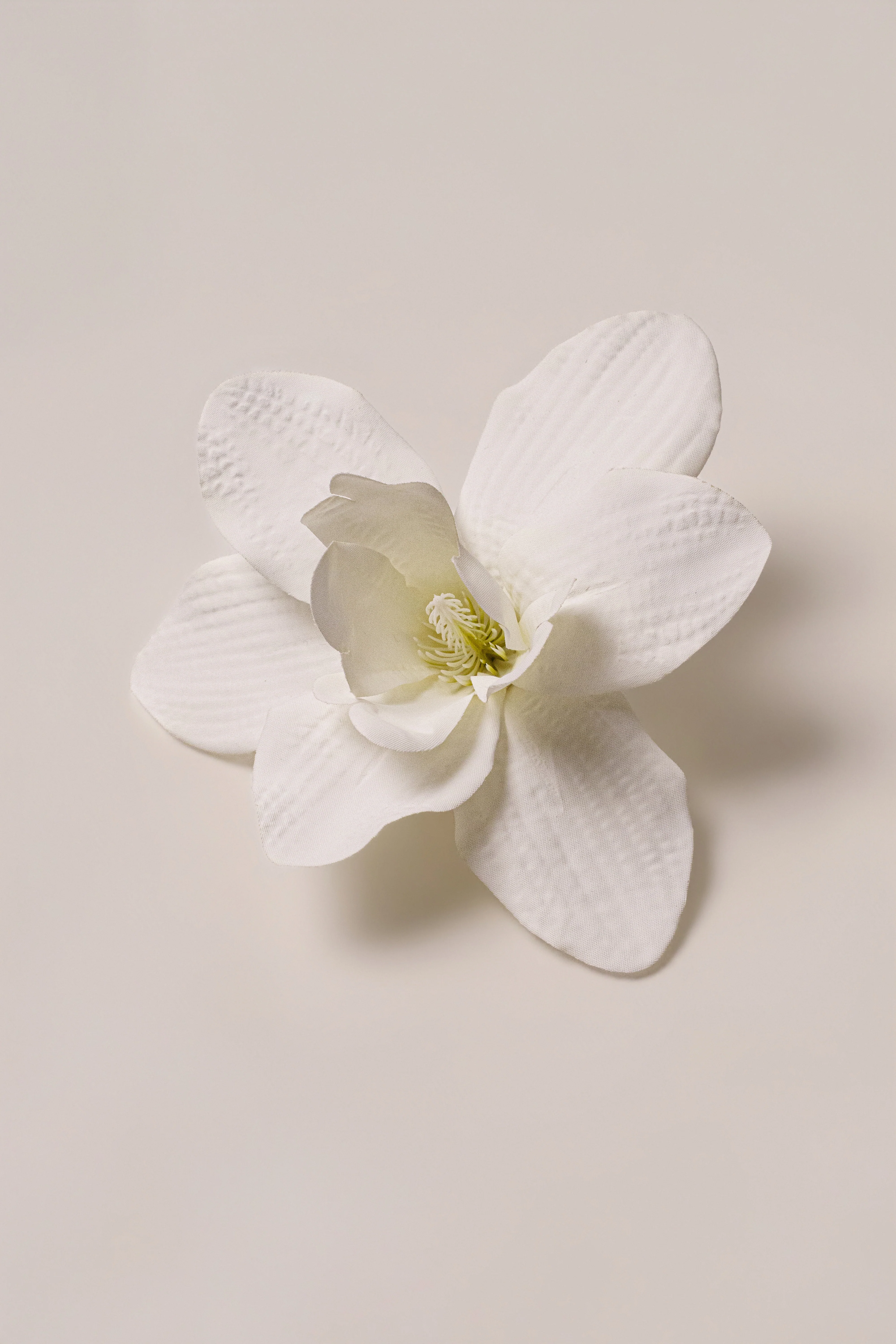 White Coastal Orchid Hair Clip