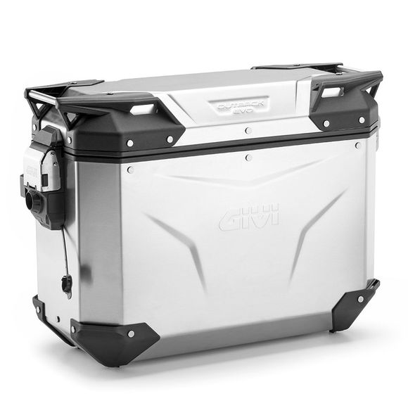 Valise Givi TREKKER OUTBACK EVO SMART 37 LITRES (COTE DROIT) SANS BARILLET Universel - GrisRef : GI2296 / OBKEV37AR