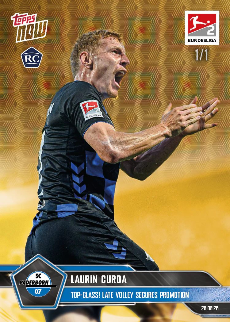 Laurin Curda - 2025-26 Bundesliga Topps NOW® - Card 200