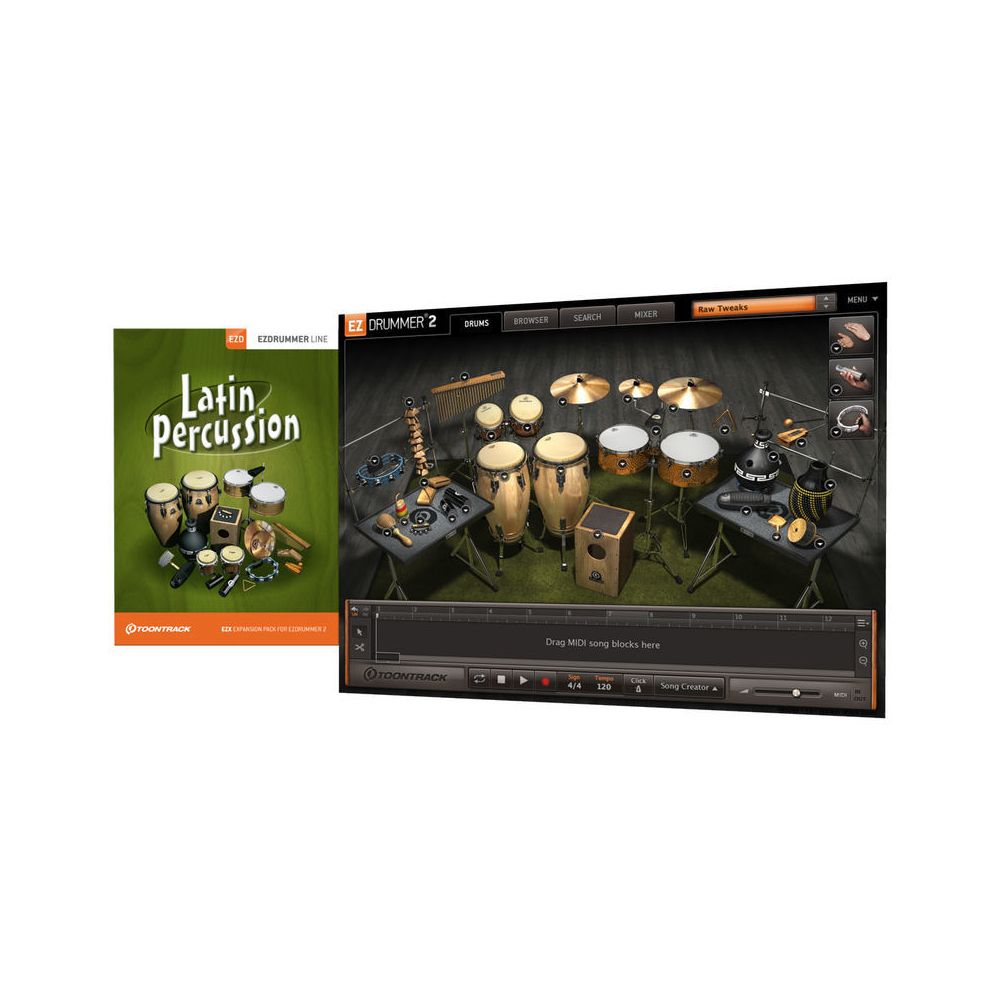 Toontrack EZX Latin Percussion – Thomann Ireland