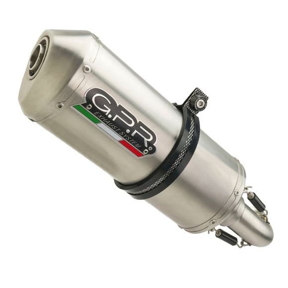 Ligne Complète GPR SATINOX - GrisKAWASAKI 650 Z 650 RS - 2022 - 2023Ref : GPR0399 / E5.CO.K.161.2.CAT.SAT