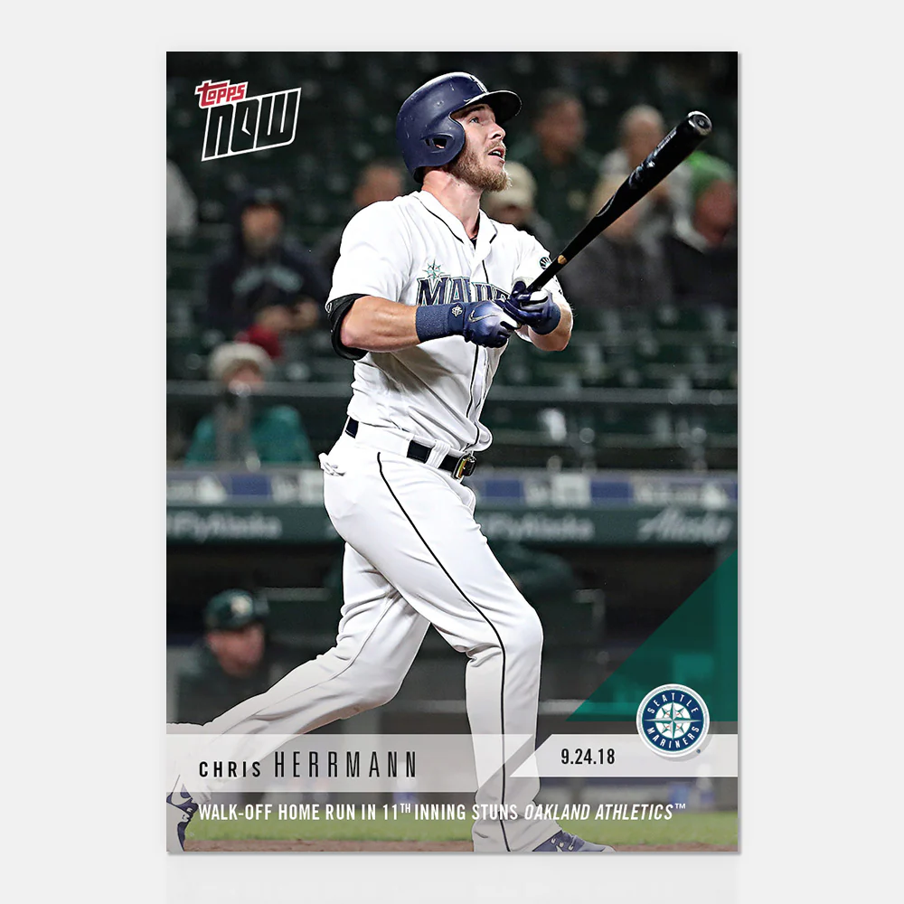 Chris Herrmann - 09/25/2018 TOPPS NOW® Card 788 - Print Run: 162
