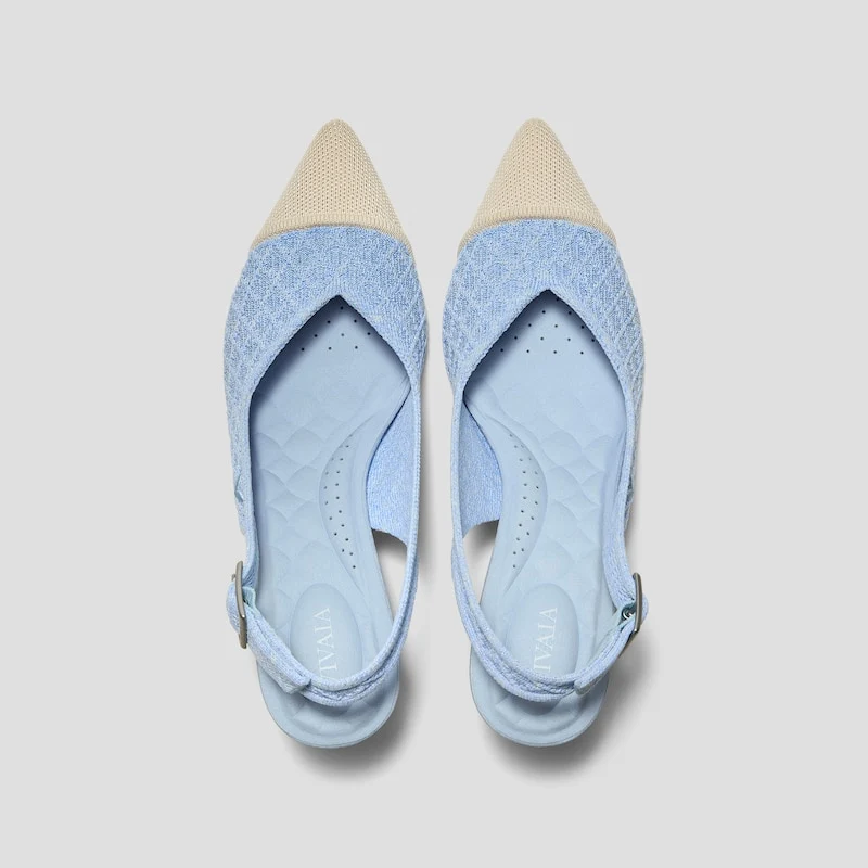 Pointed-Toe Slingback Heels (Addison)