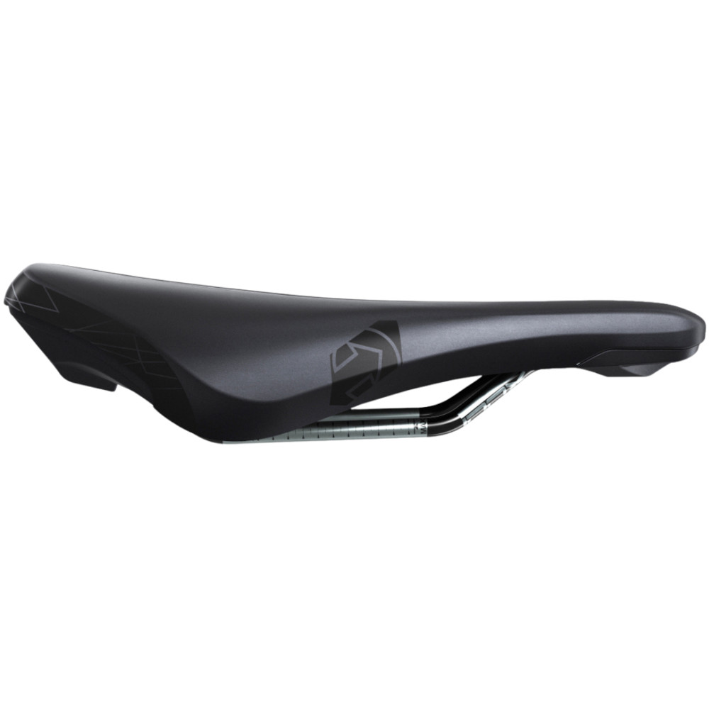 PRO Stealth Offroad Saddle - Performance | Stainless Steel Rails - black