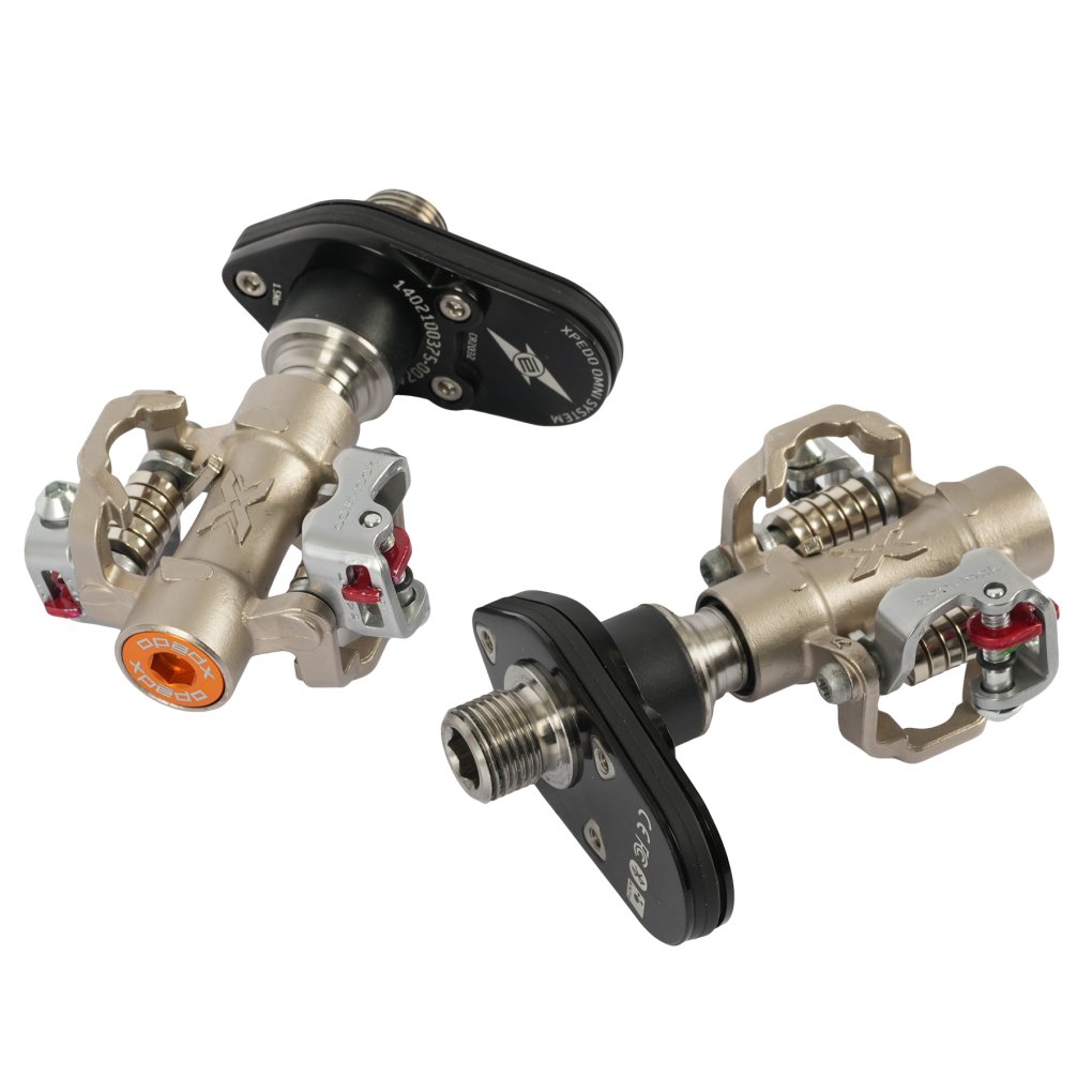 Xpedo M-FORCE 8 OMNI Powermeter Pedal - gold/silver