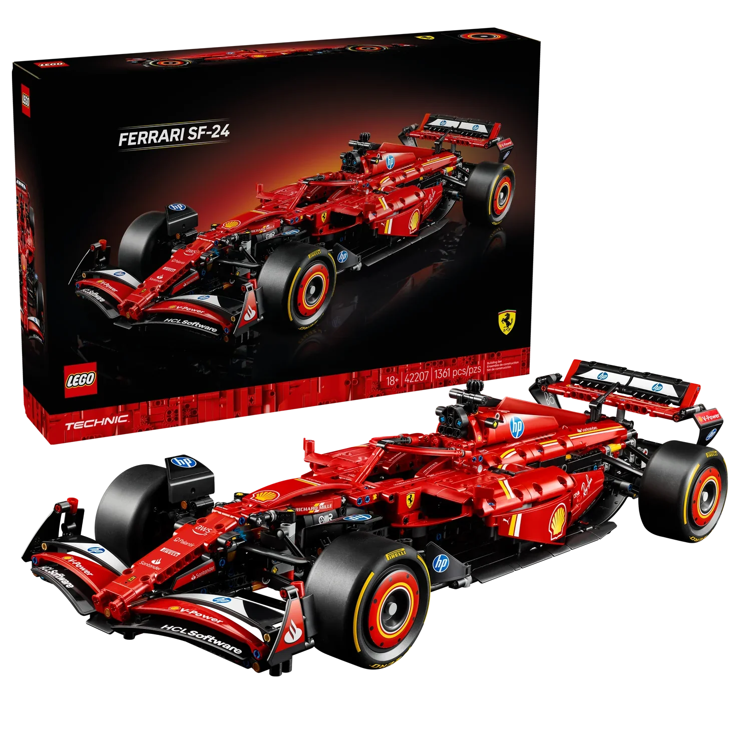 LEGO® Technic™ Ferrari SF-24 F1 Car model kit LEGO 42207