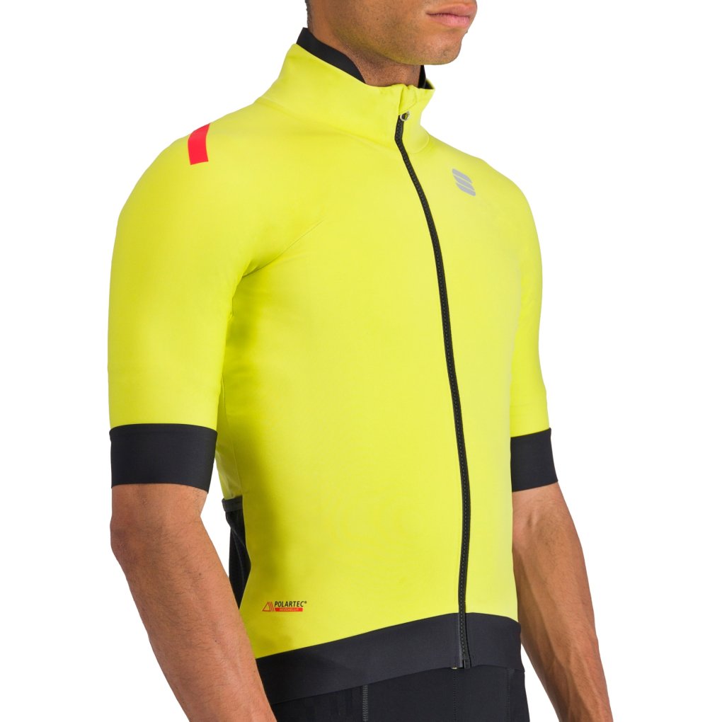Sportful Fiandre Pro Short Sleeve Jacket Men - 276 Cedar