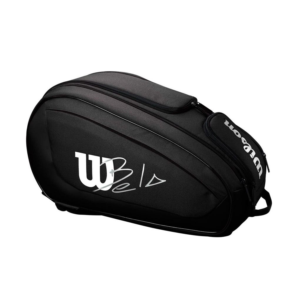 BLACK WILSON BELA SUPER TOUR PADEL BAG