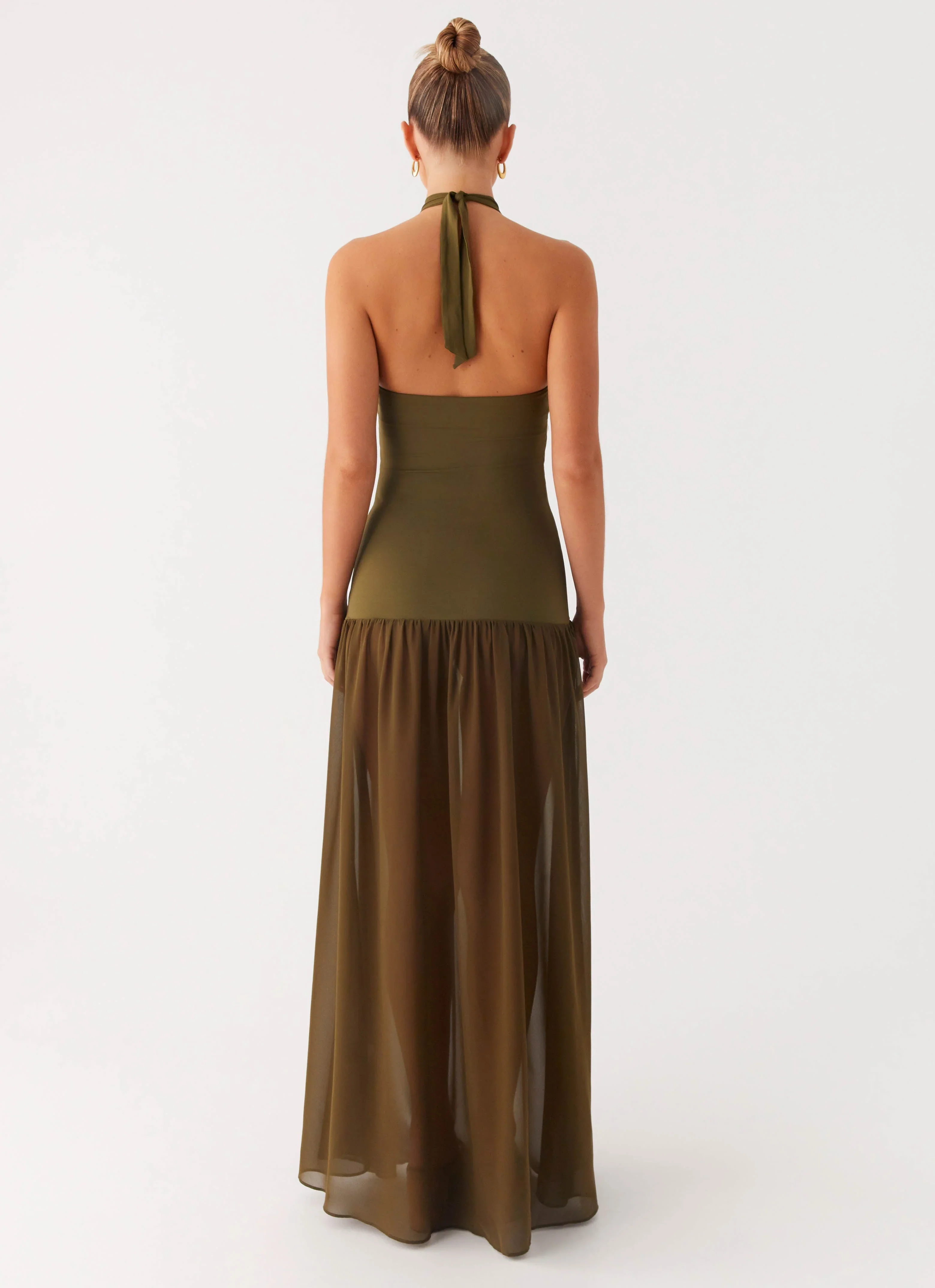 Cypress Kiss Maxi Dress - Khaki