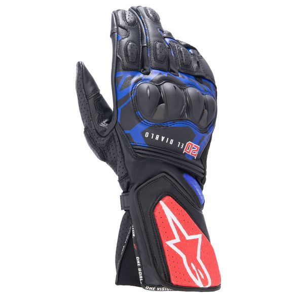 Alpinestars FQ20 FABIO QUARTARARO SP-8 V3 MONSTER Gloves - BlackRef: AP3158