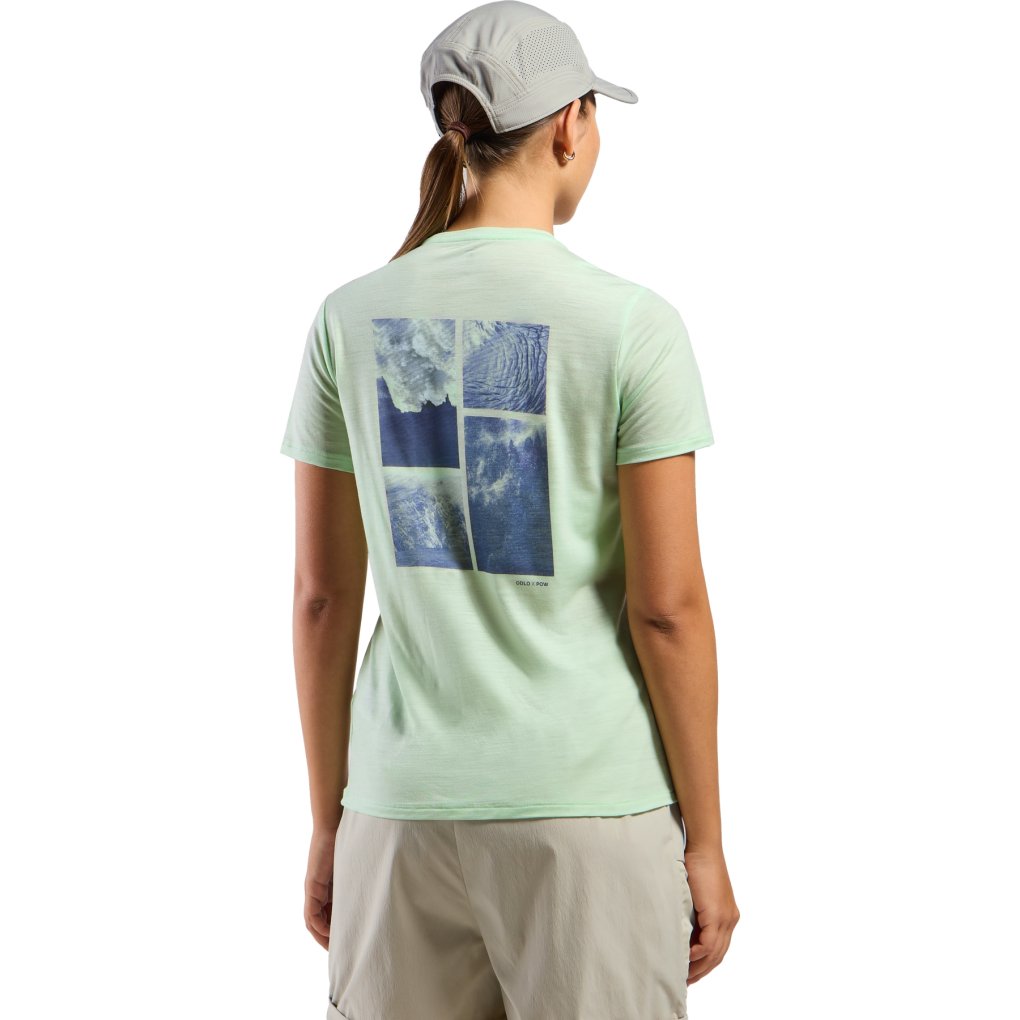 Odlo x POW Collective Voices Merino-Blend T-Shirt Women - ambrosia melange
