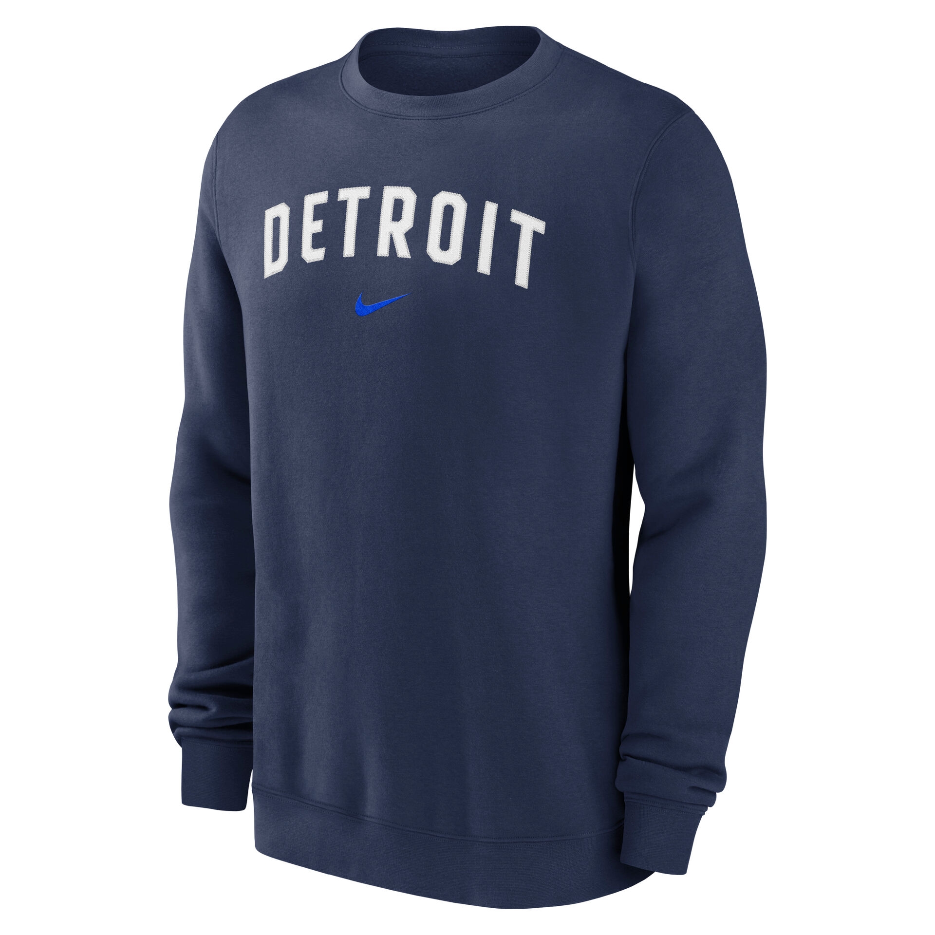 Detroit Tigers City Connect 2-Hit Club Crew Pullover Navy