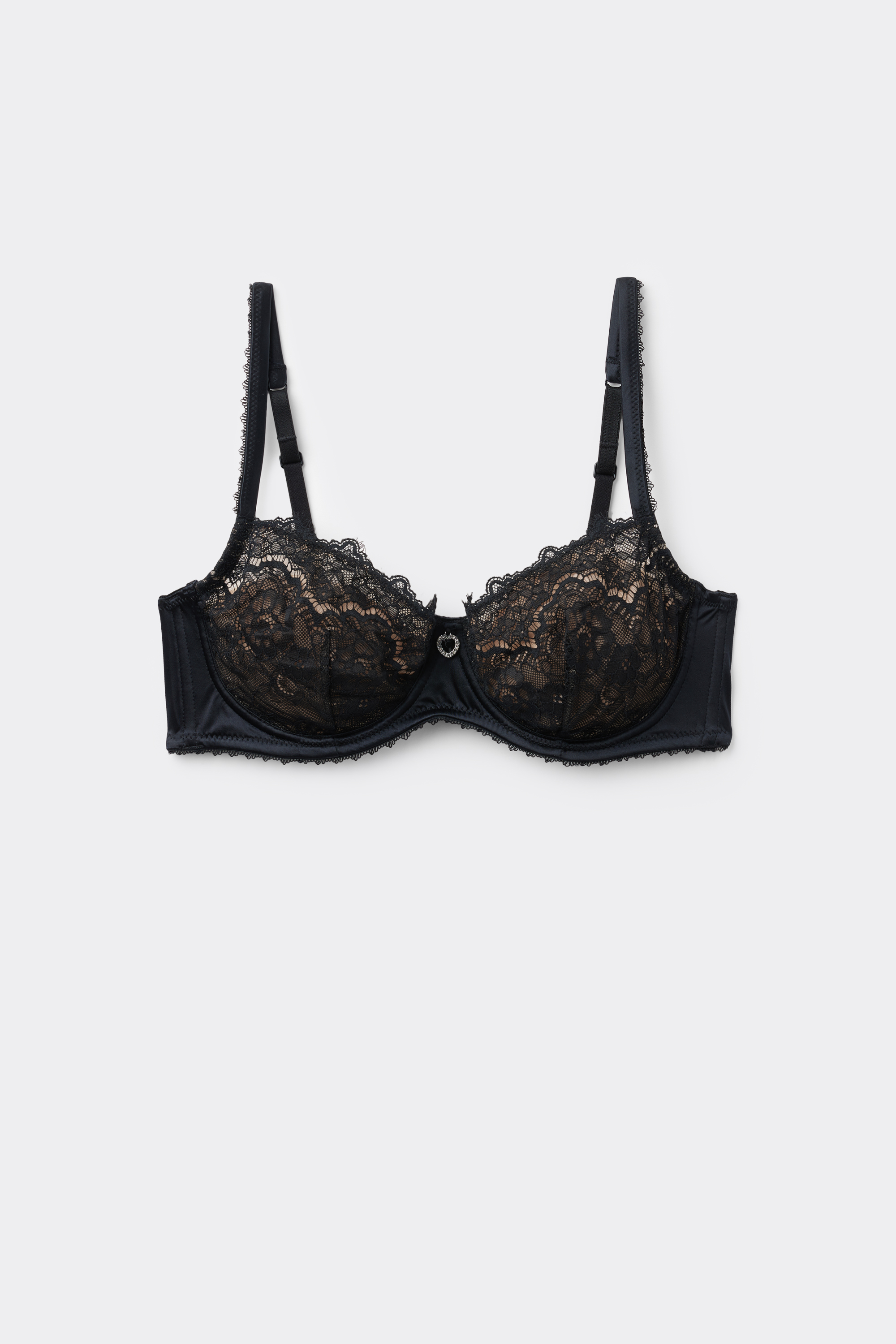 Paris Dark Romance Balconette Bra