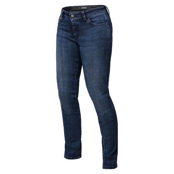 Jean Moto IXS CLASSIC FEMME AR JEAN 1L STRAIGHT - Straight - BleuRef : IS0965