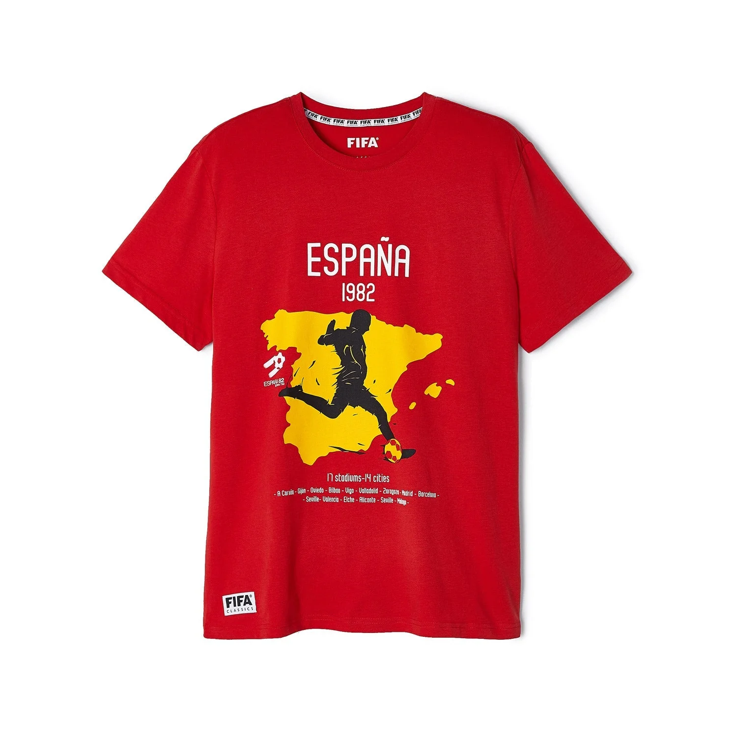 World football competition Classics Spain '82 Host Nation T-Shirt - Unisex