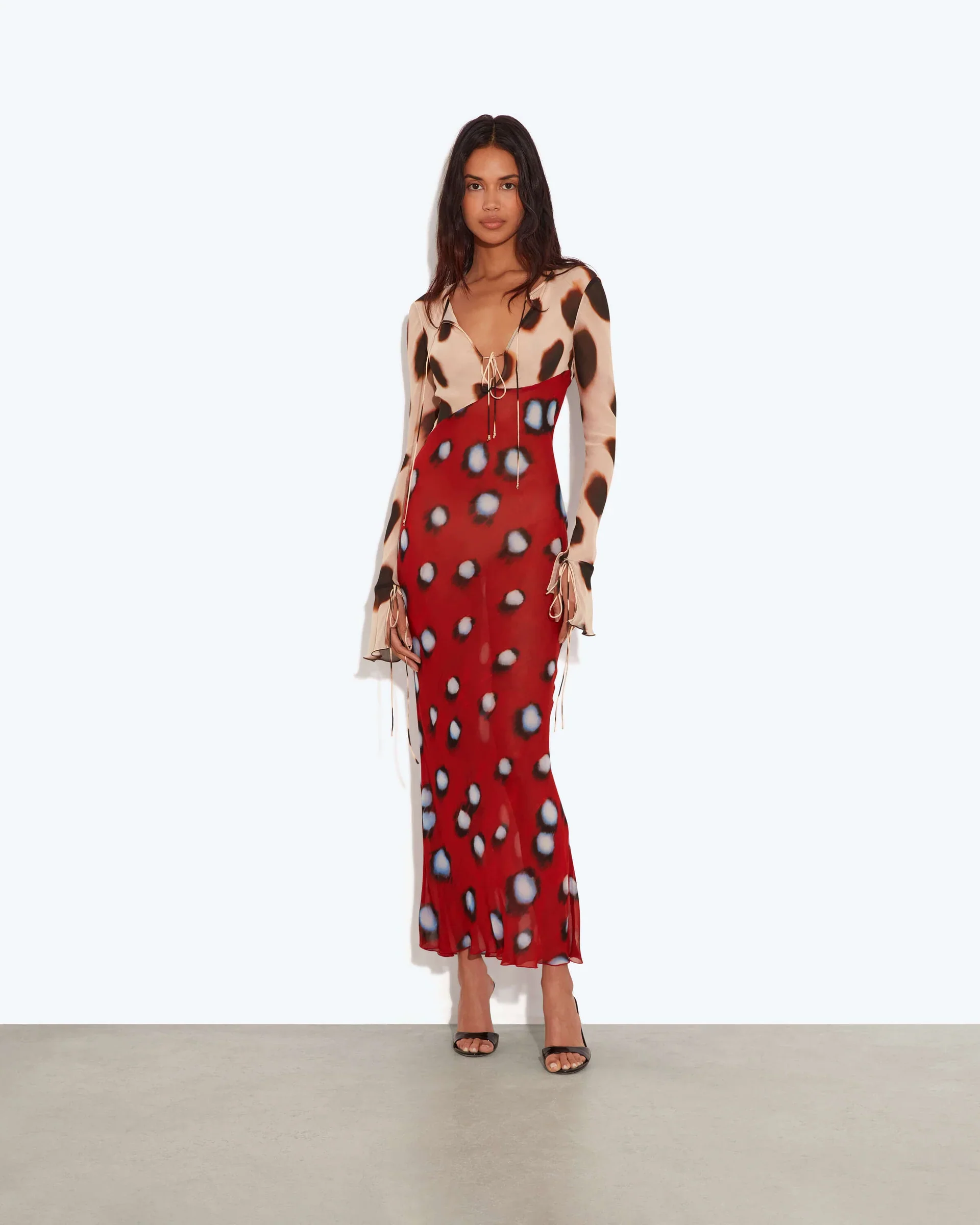 Sabine Dress Red
