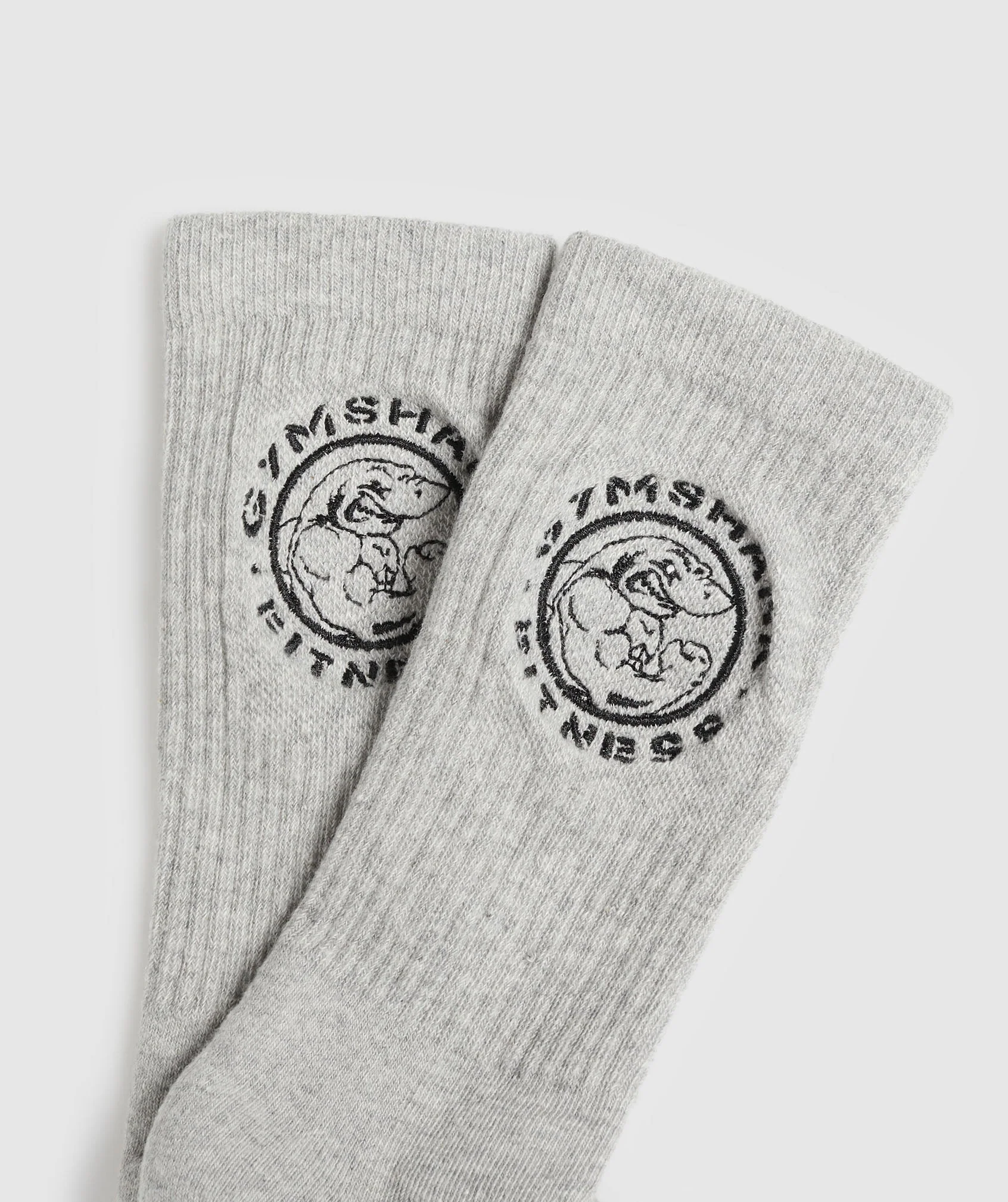 Legacy Crew 2pk Light Grey Core Marl
