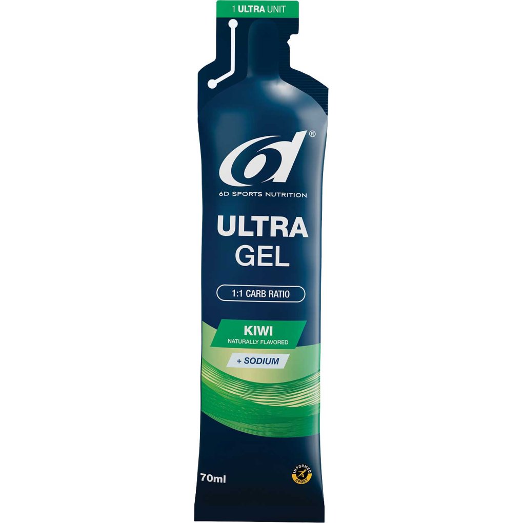 6d Sports Nutrition Ultra Gel - Carbohydrate Gel - 70ml