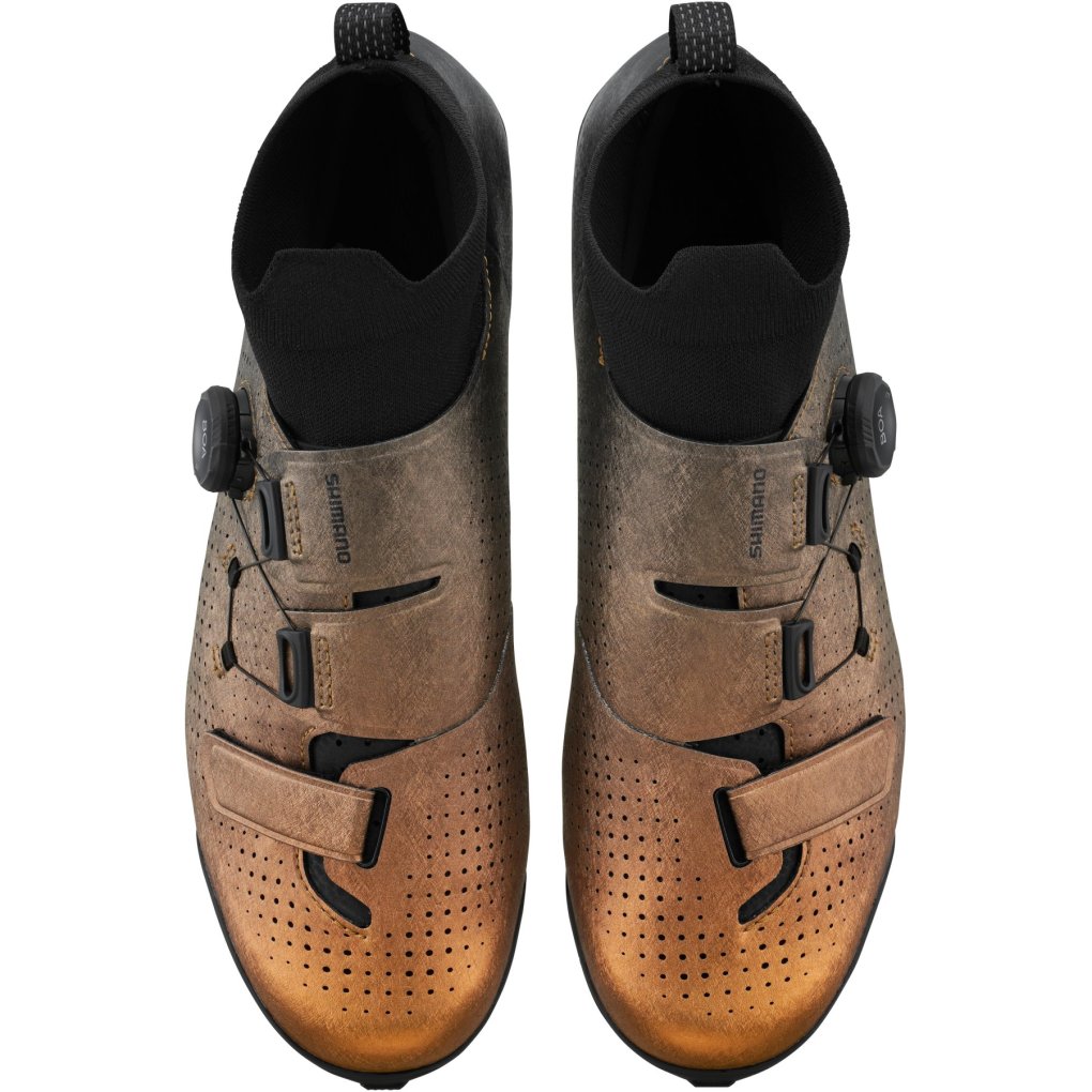 Shimano RX801R Gravel Shoes Men - Metallic Orange