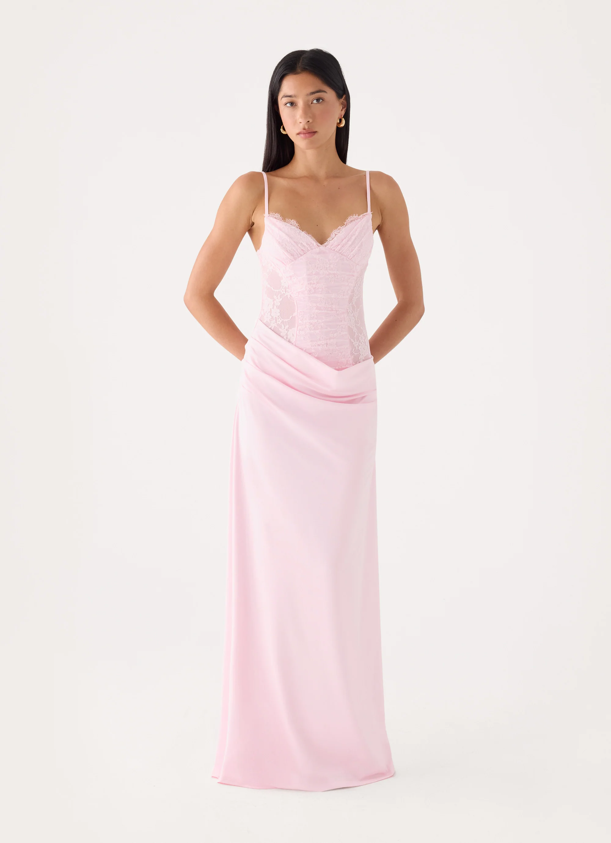 Anabeila Maxi Dress - Pink