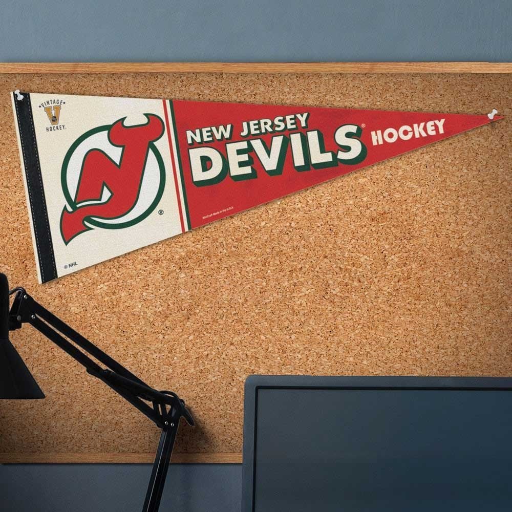 New Jersey Devils Vintage WinCraft Premium NHL Pennant