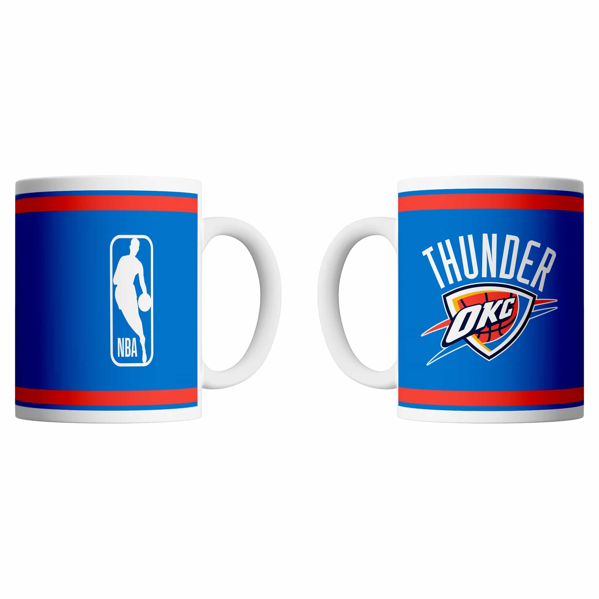 Oklahoma City Thunder Logo & Shield NBA Mug (330 ml)