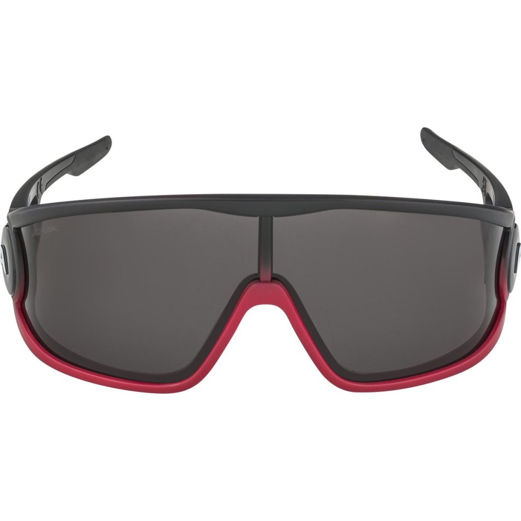 Alpina Legend Glasses - black-red matt/black