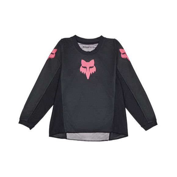 Fox BLACKOUT GIRL'S cross Jersey - Black / BlackRef : FX6008