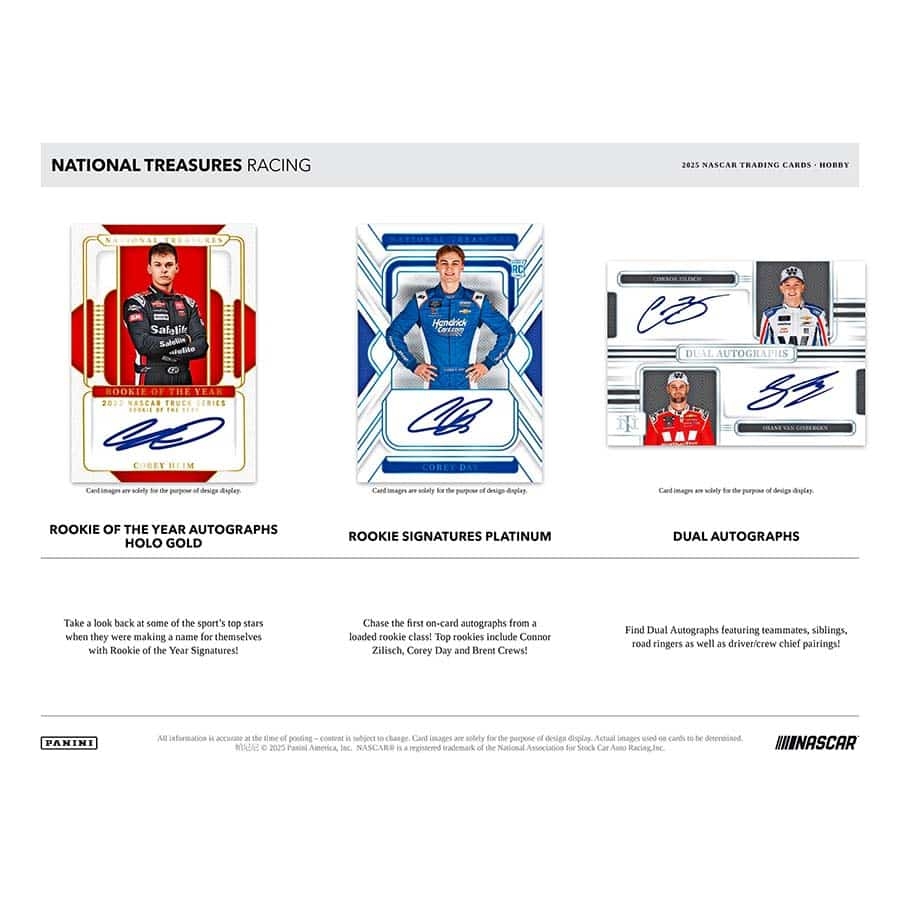 2025 Panini National Treasures NASCAR Racing Hobby Box