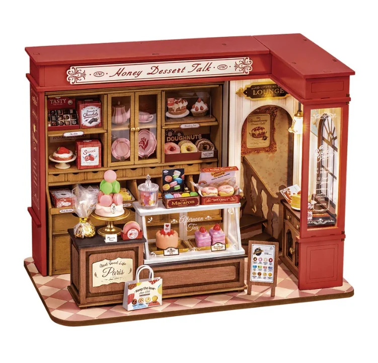 Honey Dessert Talk DIY Miniature House Robotime DG168