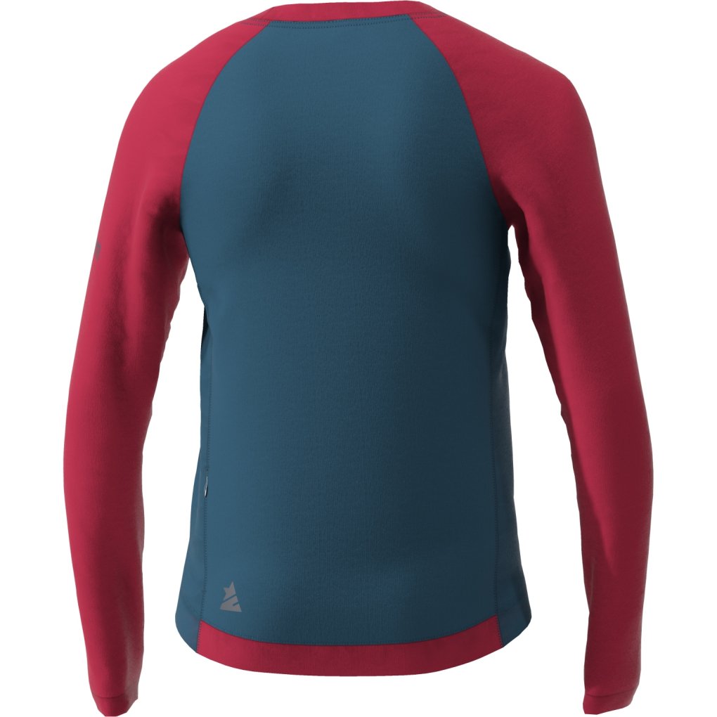 Zimtstern PureFlowz Long Sleeve Shirt Kids - jester red/french navy