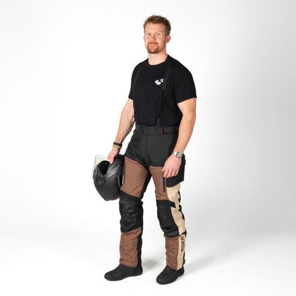 DXR ROADTRIP PANT Motorcycle Pants - Black / BeigeRef: DXR0299