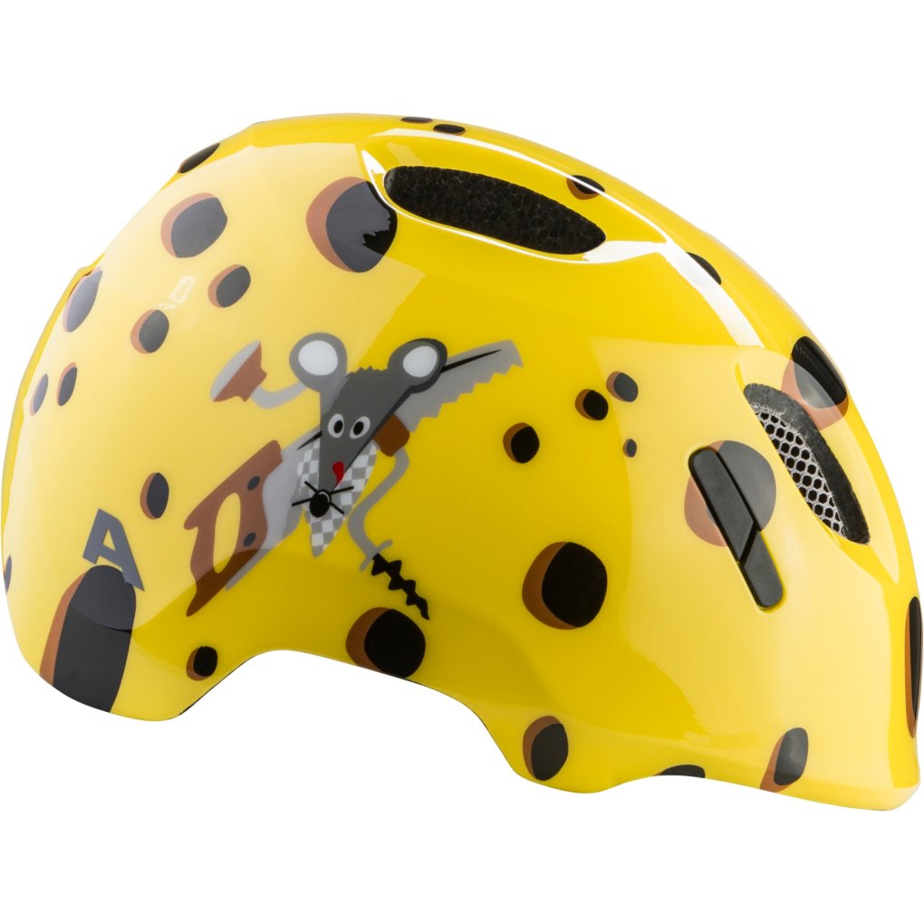 Alpina Ximo 2 Helmet Kids - yellow gouda gloss