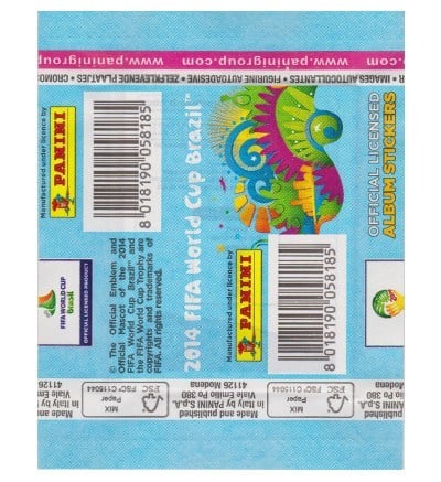 Panini World Cup Brasil 2014 Packet - Platinum Edition