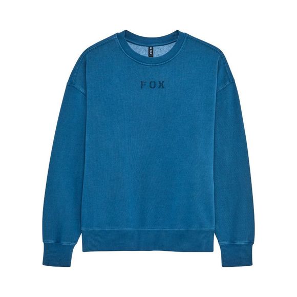Fox Wordmark Crew Sweatshirt - BlueRef: FX6365