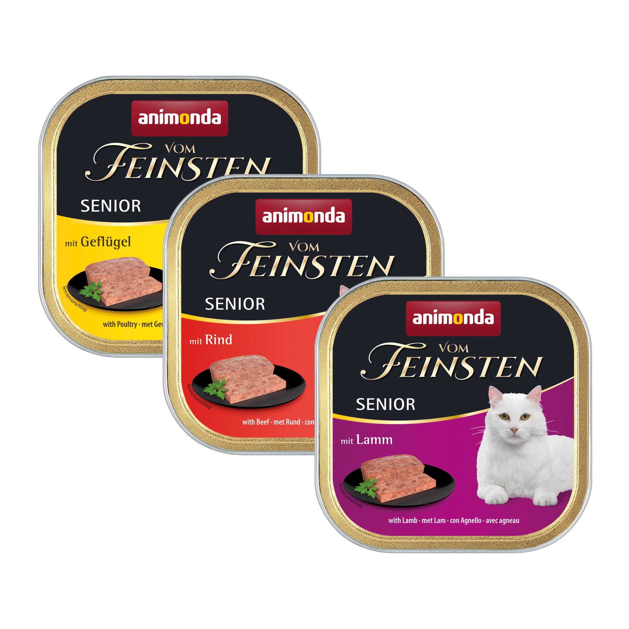 Animonda Vom Feinsten Senior - Poultry - 32 x 100g