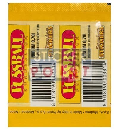 Panini Fussball Endphase 95 / 96 Packet With Stickers