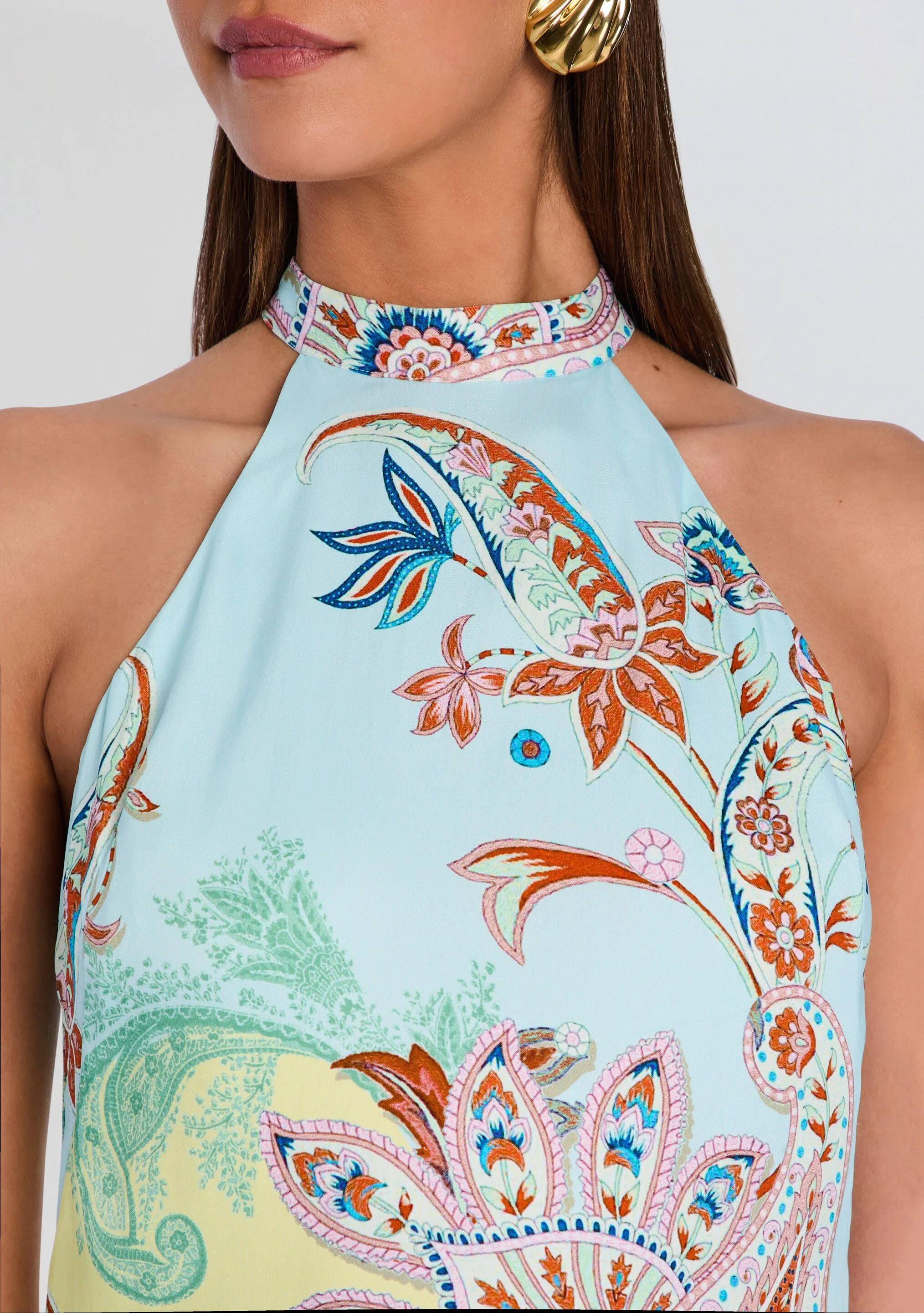 Yuti Halter Mini Dress