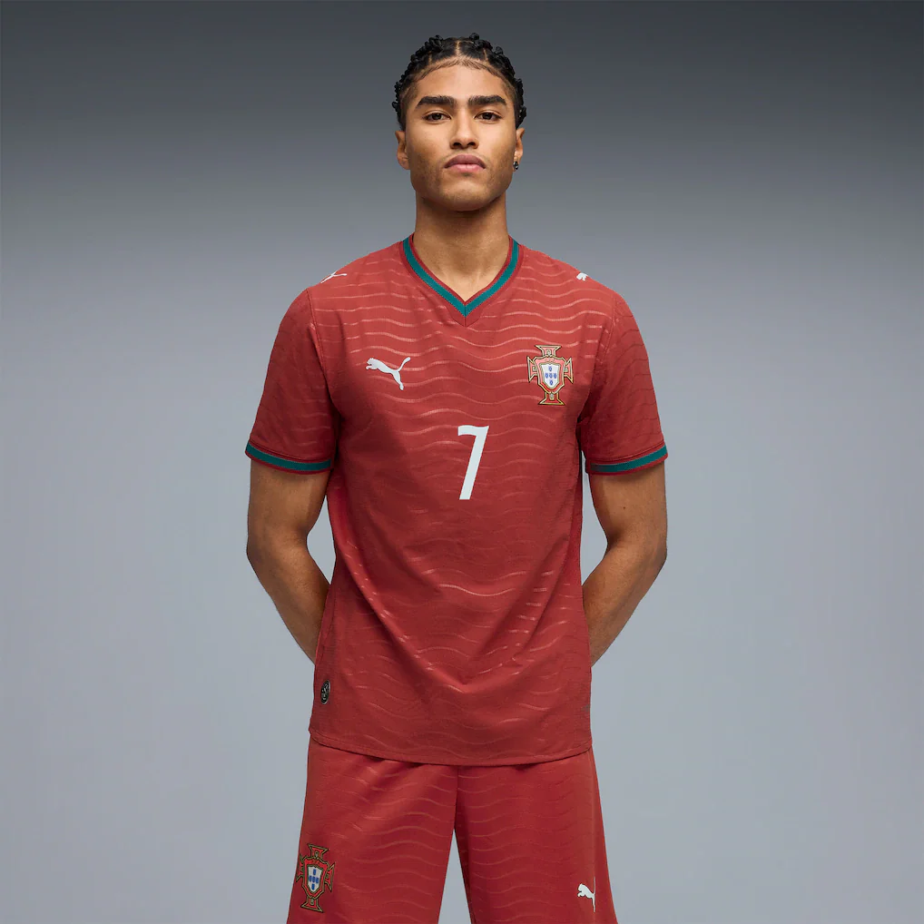 Cristiano Ronaldo Portugal National Team  2026 Home Authentic Jersey - Red