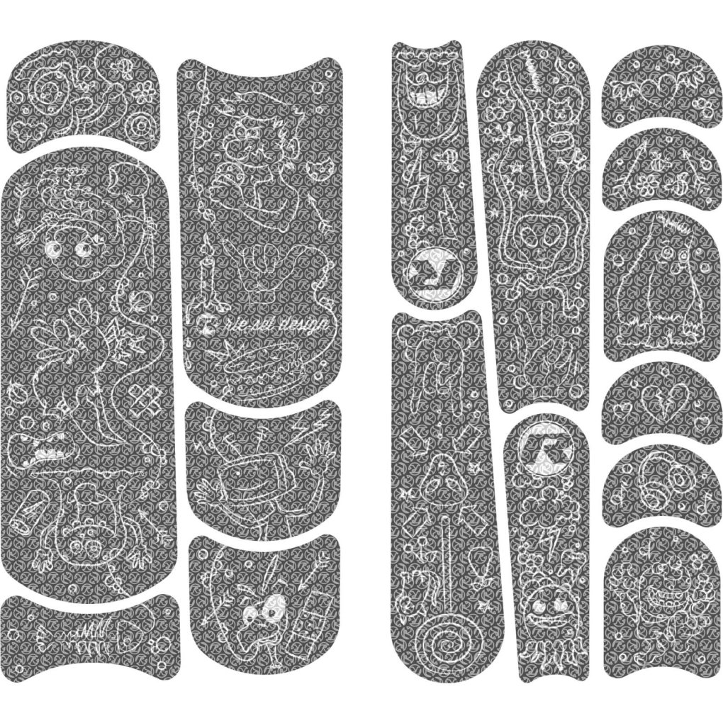 rie:sel design kids:tape Youngstar Frame Protection Film - doodle white