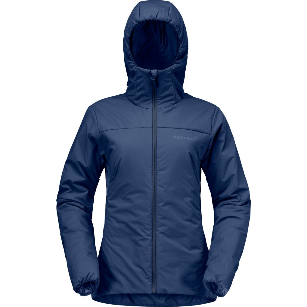Norrona femund thermo60 Zip Hood Jacket Women - Indigo Night