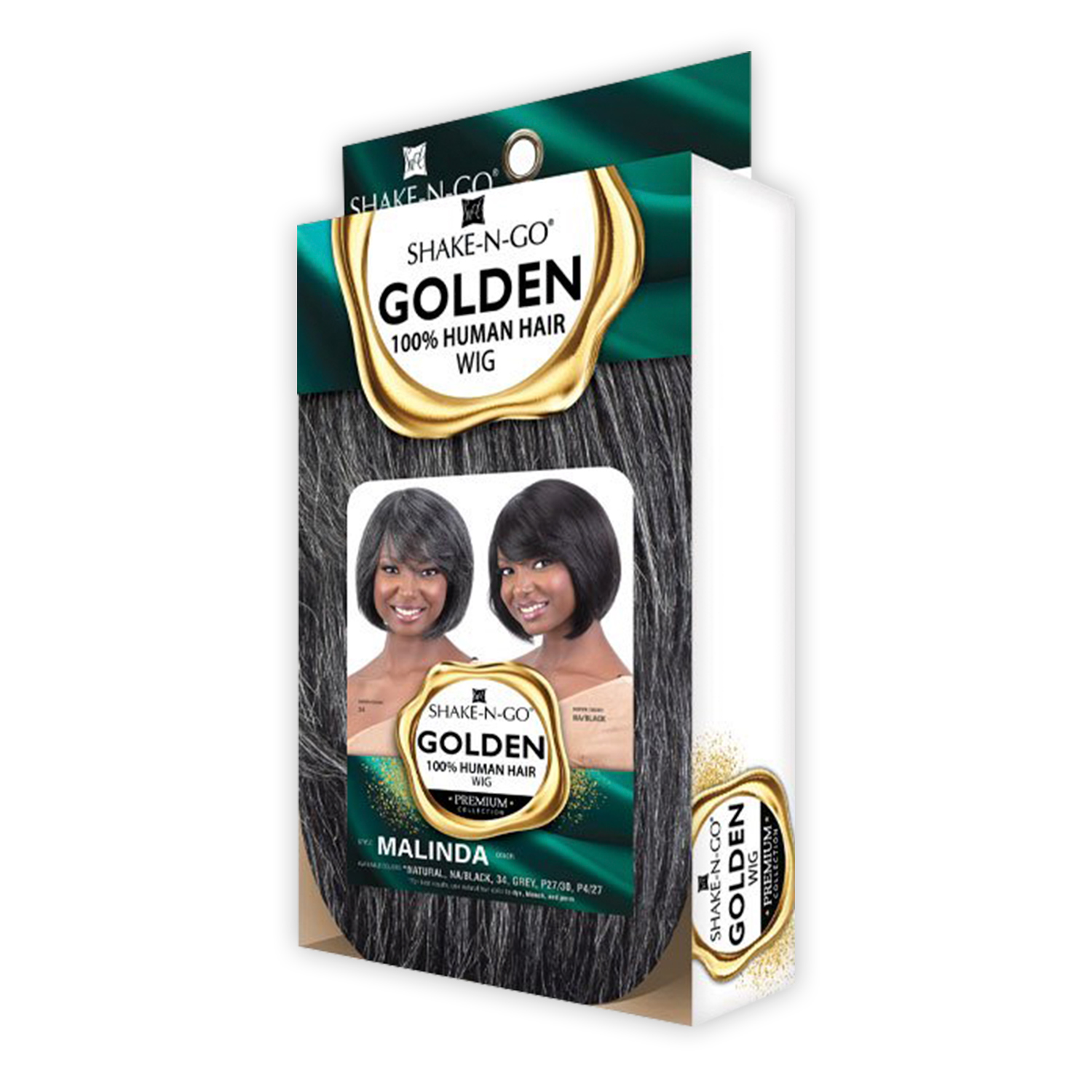 Shake-N-Go Human Hair Wig Golden Malinda