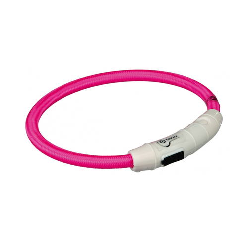 Trixie USB Flash Light Ring - L/XL - Pink