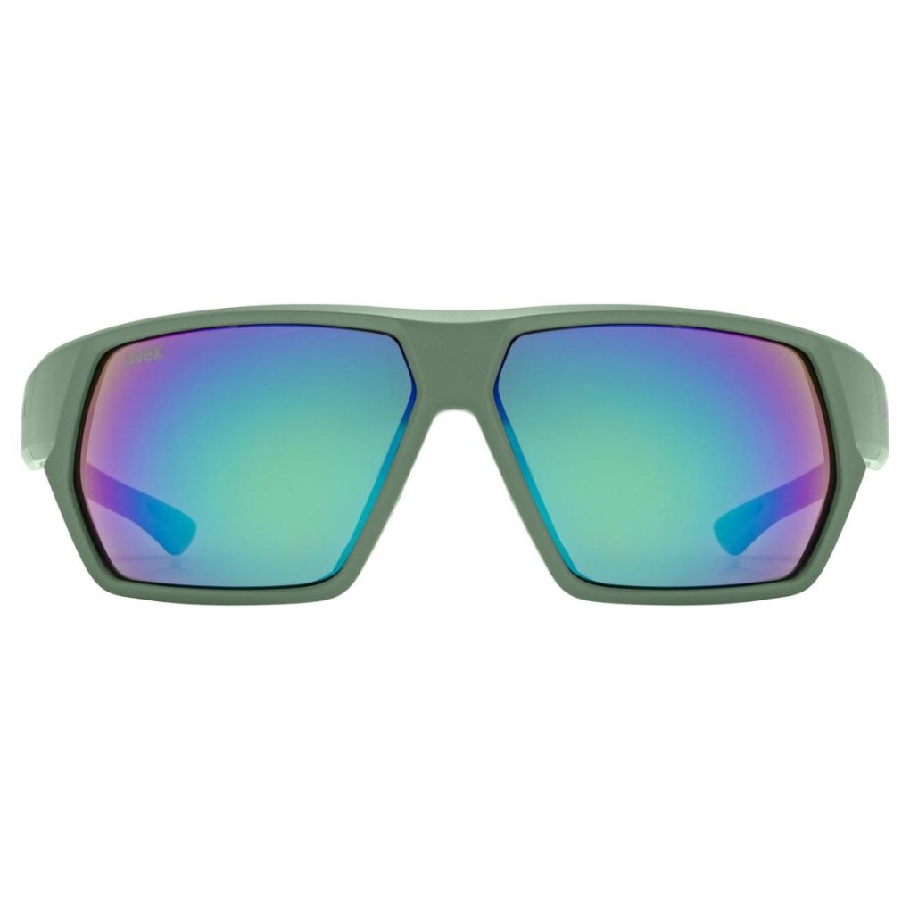 Uvex sportstyle 238 Glasses - moss matt/mirror green