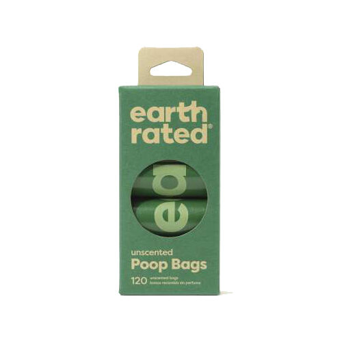 Earth Rated PoopBags - Odourless - 120 bags
