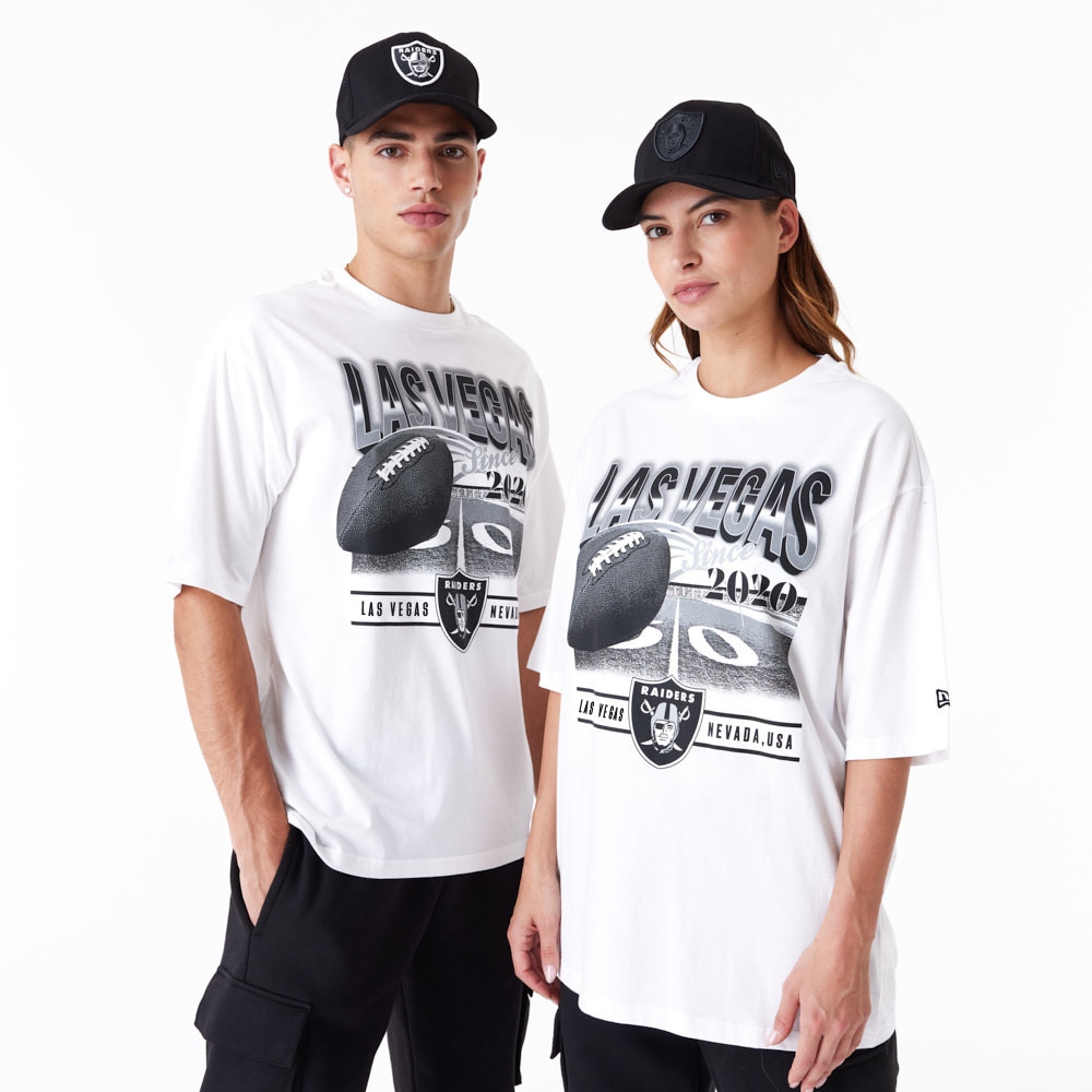 Las Vegas Raiders Field Graphic New Era Oversized NFL T-Shirt