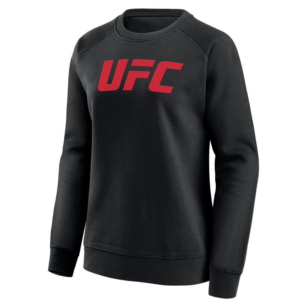 UFC Primary Logo Crew Sweatshirt - Black - Womens